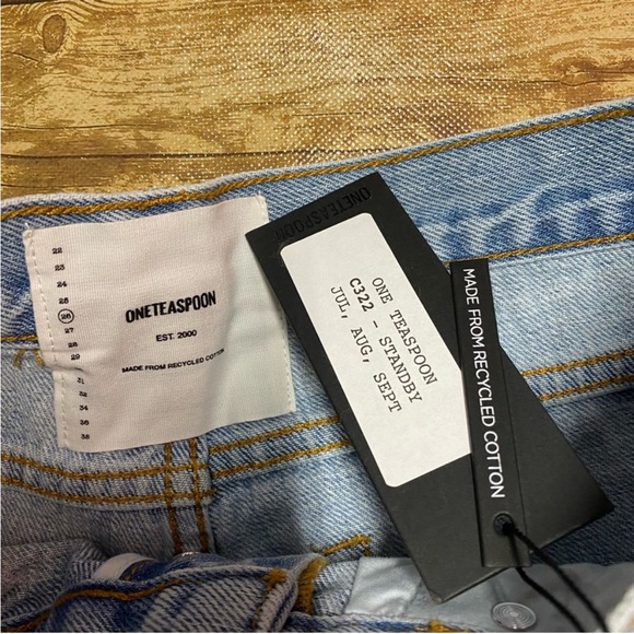 One Teaspoon denim short in Montana - Picture 4 of 4